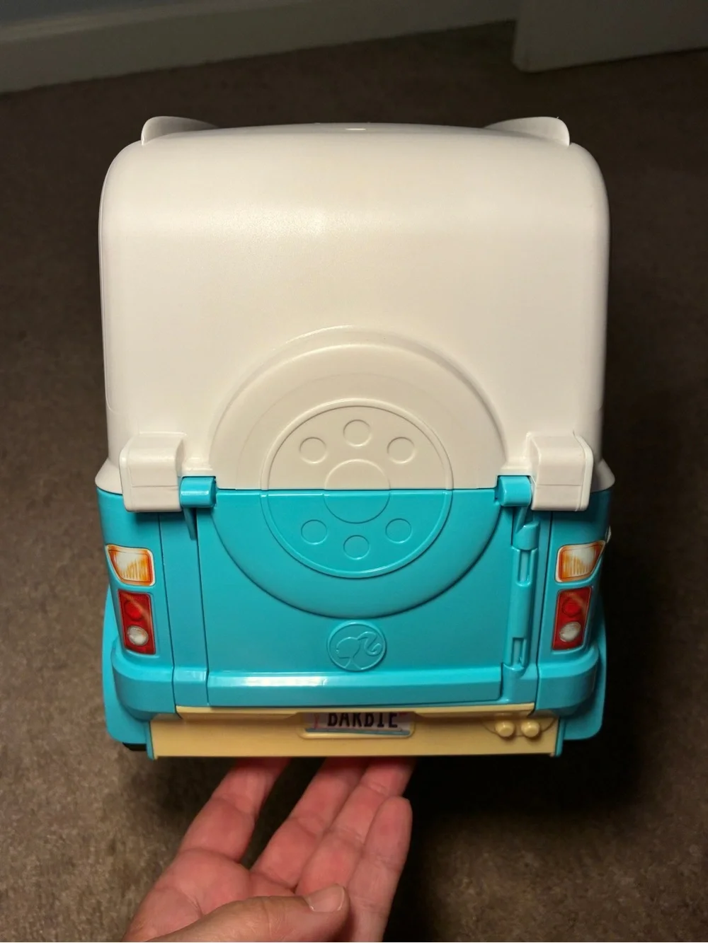 Barbie Ultimate Puppy Mobile~Fold Out Playset~ Van Vehicle, Car, SUV, Pet Camper